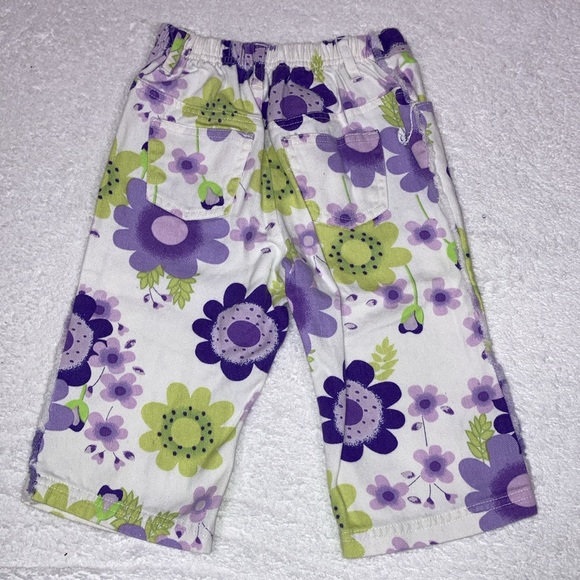Vintage Nick Jr Dora the explorer hippie print floral bottoms 3t - Picture 4 of 9